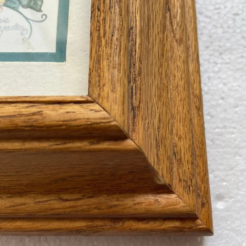 Vintage Picture Wood Frame Laurie Korogaden